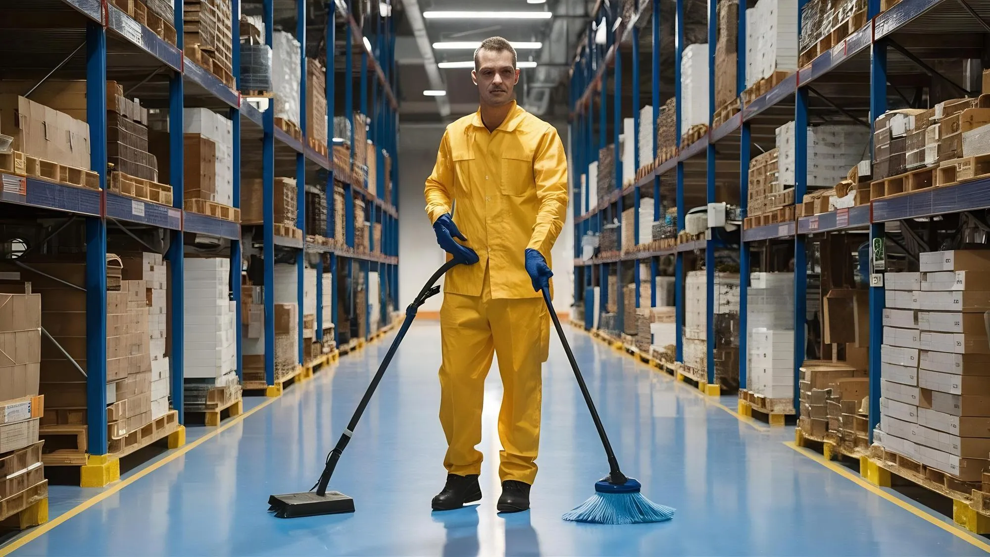 Cleaning for Industrial Warehouses