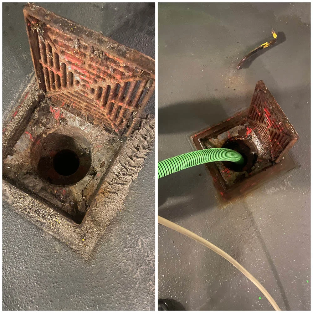 Area drain cleaning - Brampton