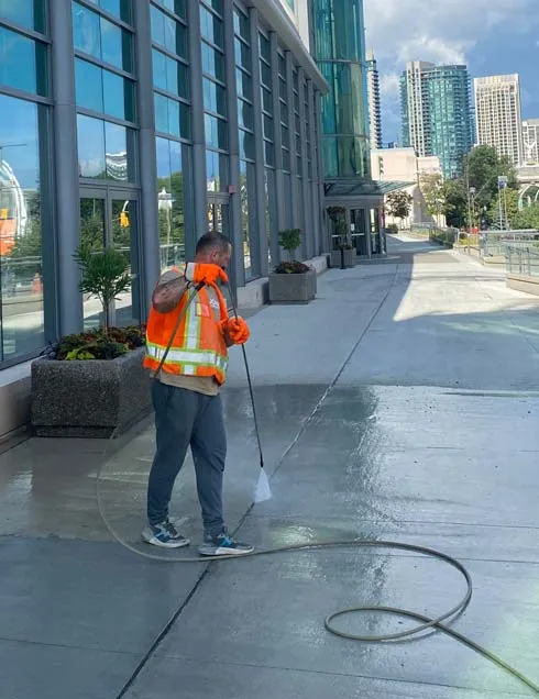 Commercial Power Wash Cleaning Services