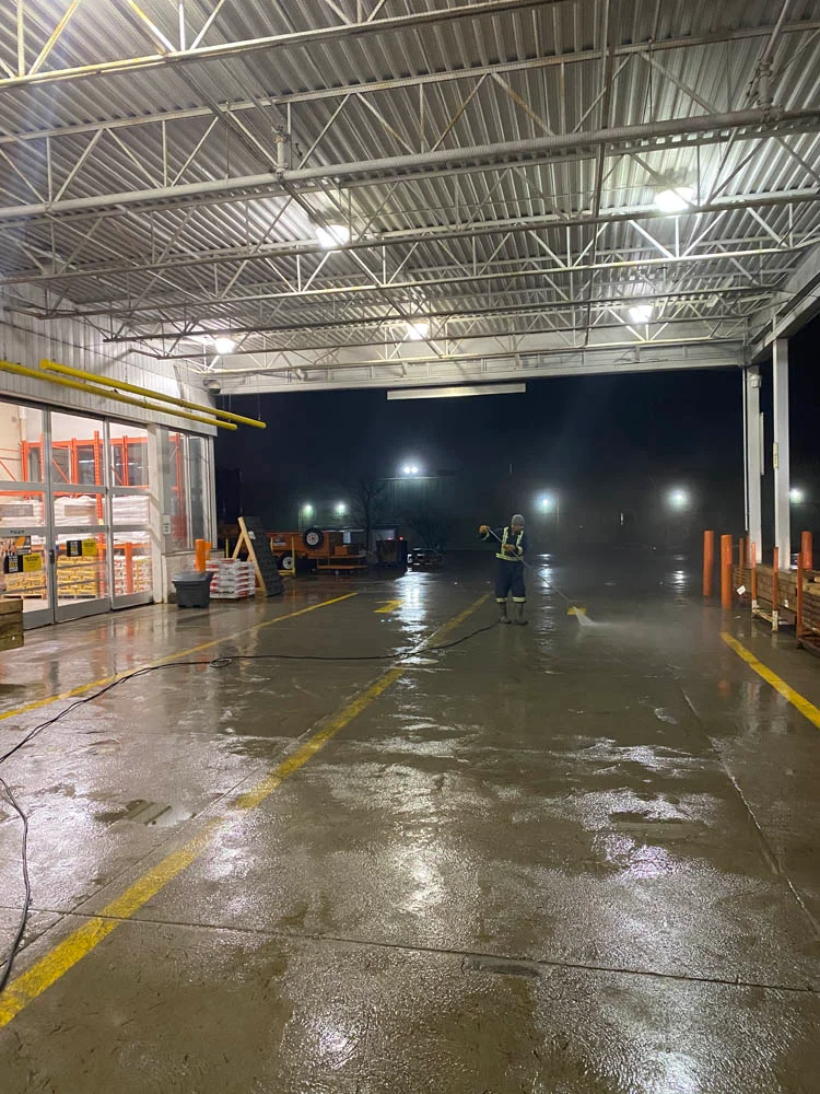 Home depot walkways cleaning - Hamilton