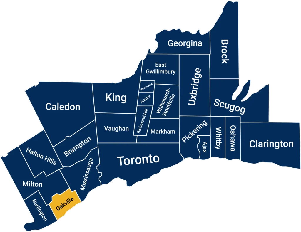 Orangeville map