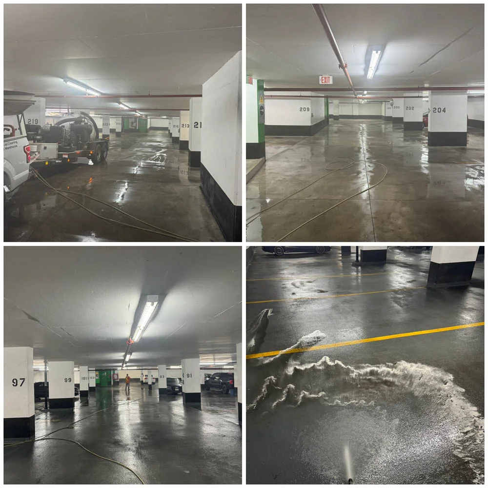 Parking garage cleaning - North York