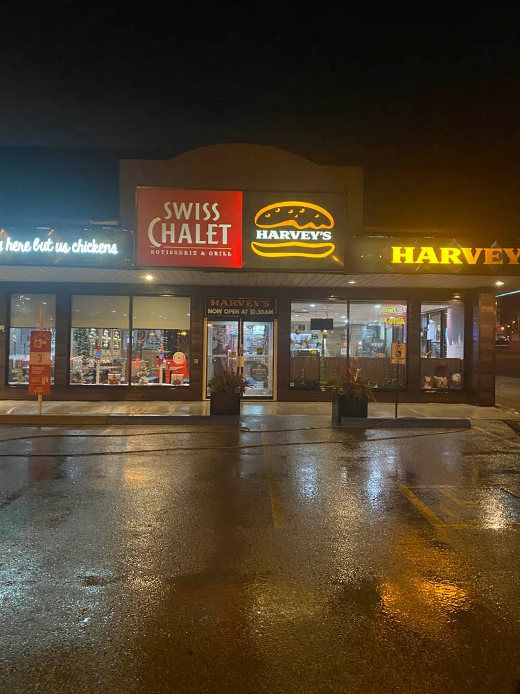 Swiss Chalet - walkways, windows, walls - Scarborough 1