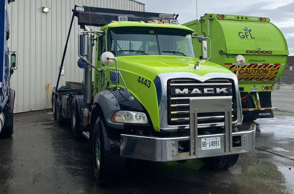 Truck and trailer washing